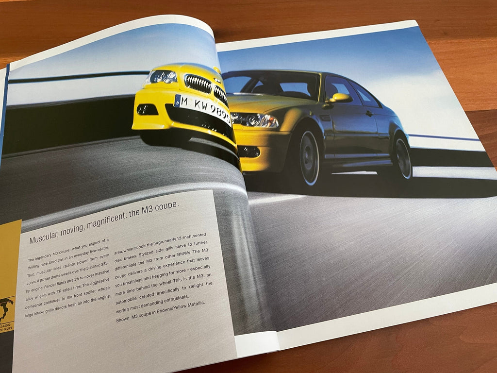 BMW-M Family, 2003-Dealership-Sales-Brochure