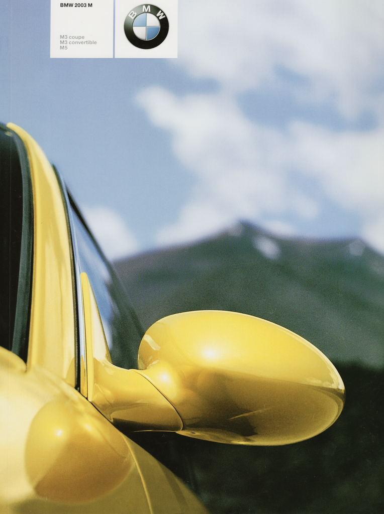 BMW-M Family, 2003-Dealership-Sales-Brochure