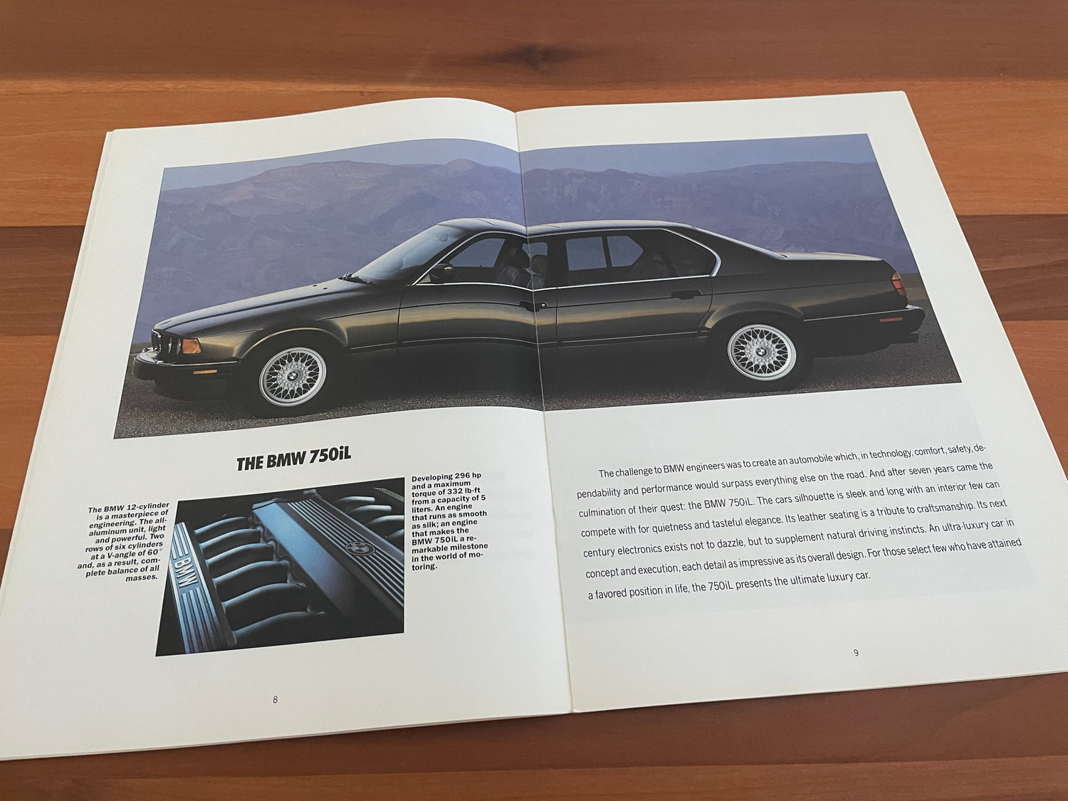 BMW-Model Range, 1992 a-Dealership-Sales-Brochure