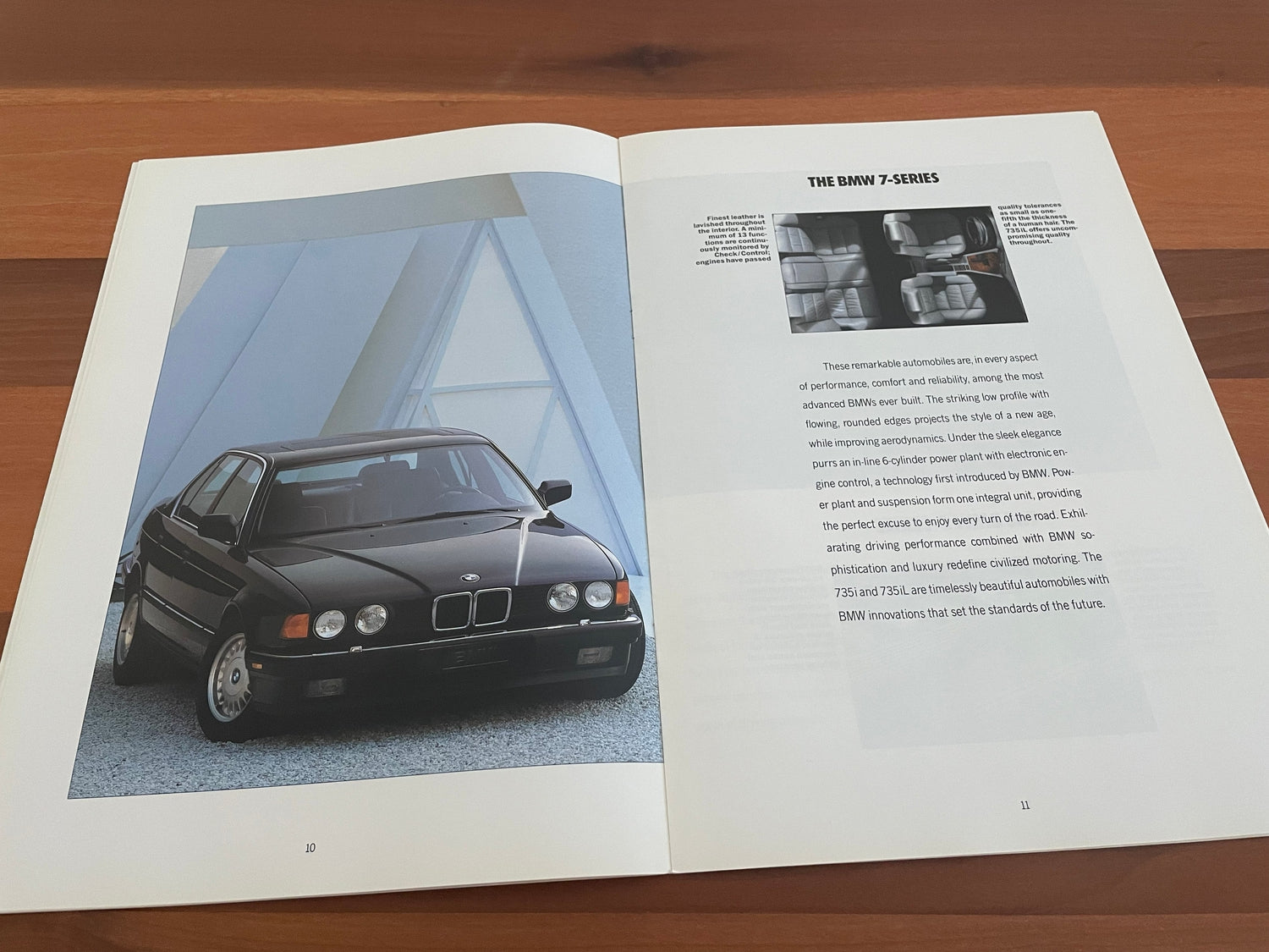 BMW-Model Range, 1992 a-Dealership-Sales-Brochure