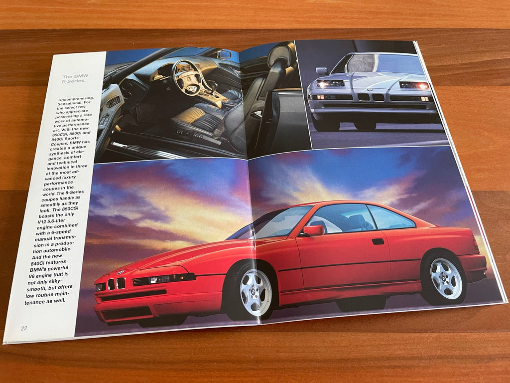 BMW-Model Range, 1994-Dealership-Sales-Brochure