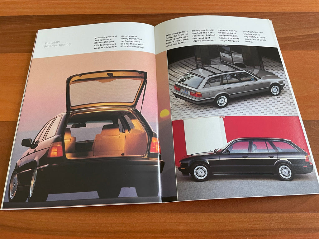 BMW-Model Range, 1994-Dealership-Sales-Brochure