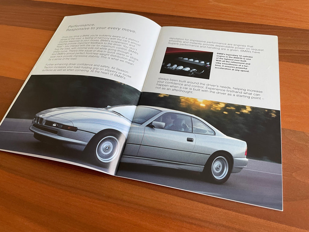 BMW-Model Range, 1994-Dealership-Sales-Brochure