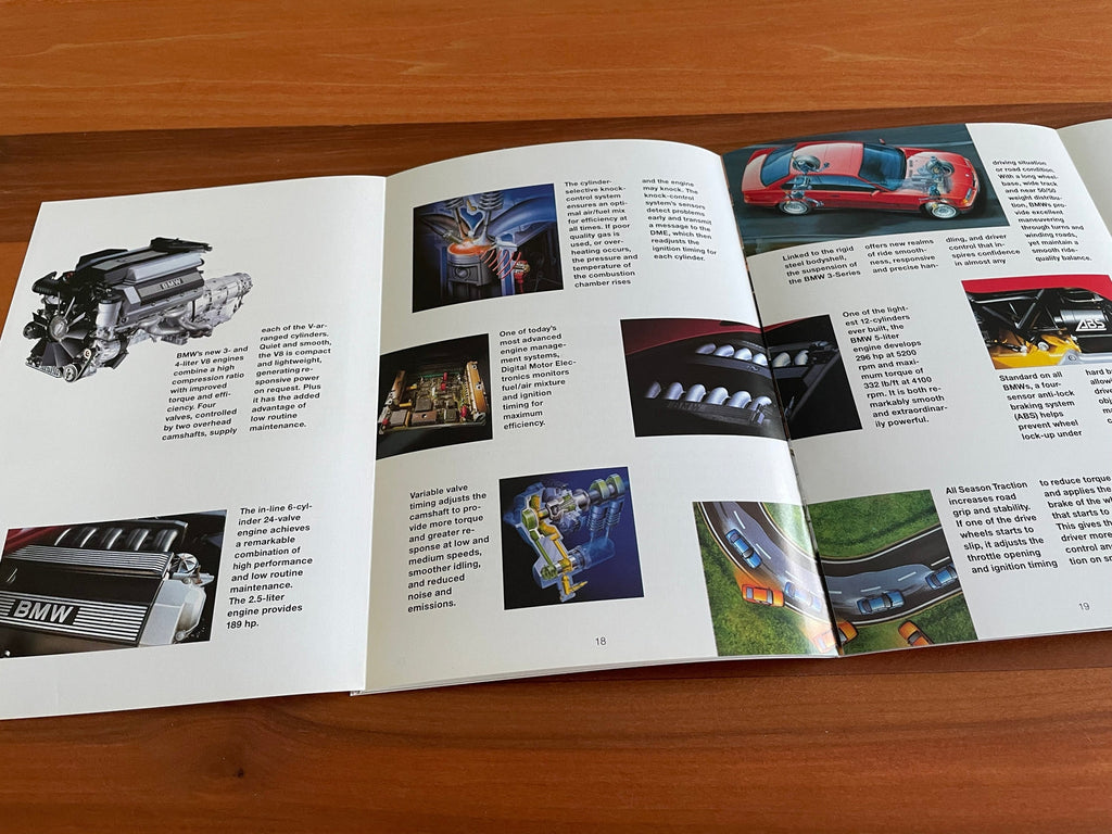 BMW-Model Range, 1994-Dealership-Sales-Brochure
