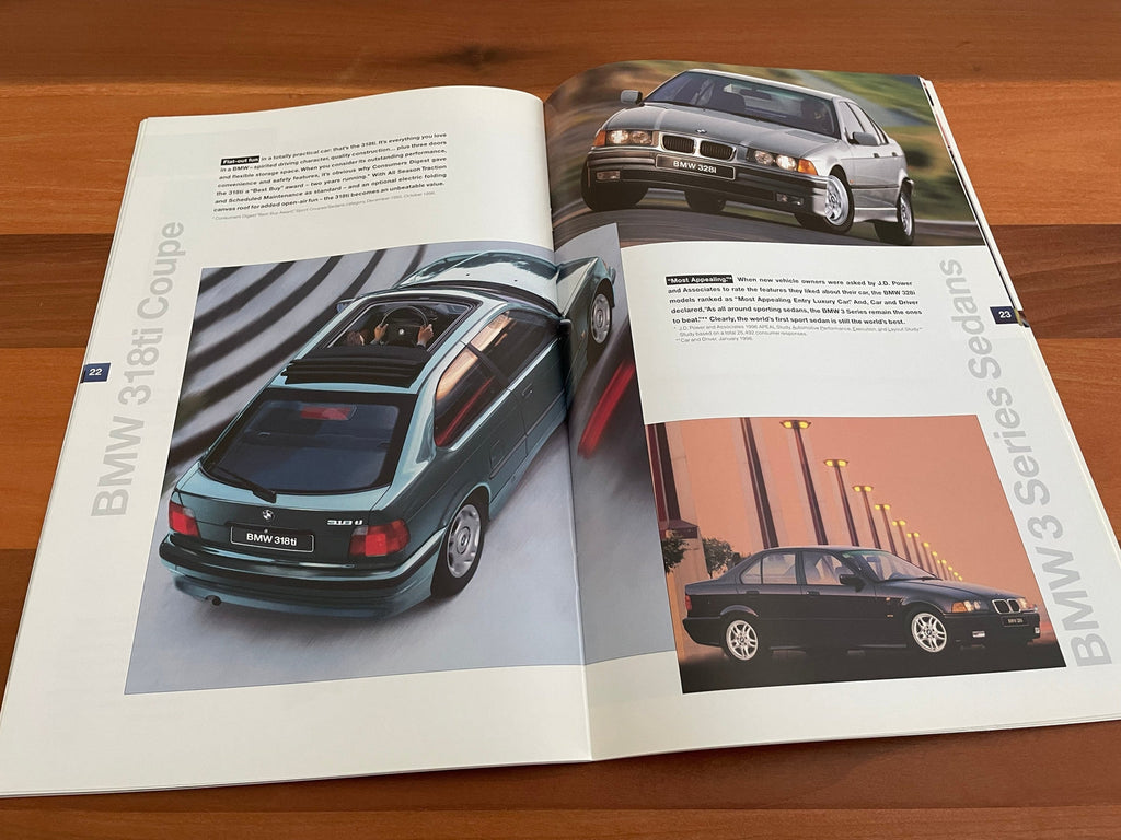 BMW-Model Range, 1997-Dealership-Sales-Brochure