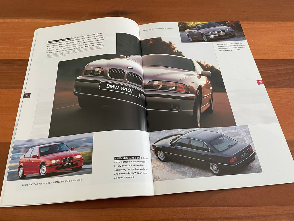 BMW-Model Range, 1997-Dealership-Sales-Brochure
