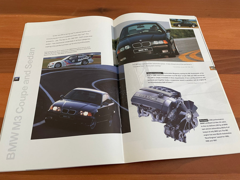 BMW-Model Range, 1997-Dealership-Sales-Brochure