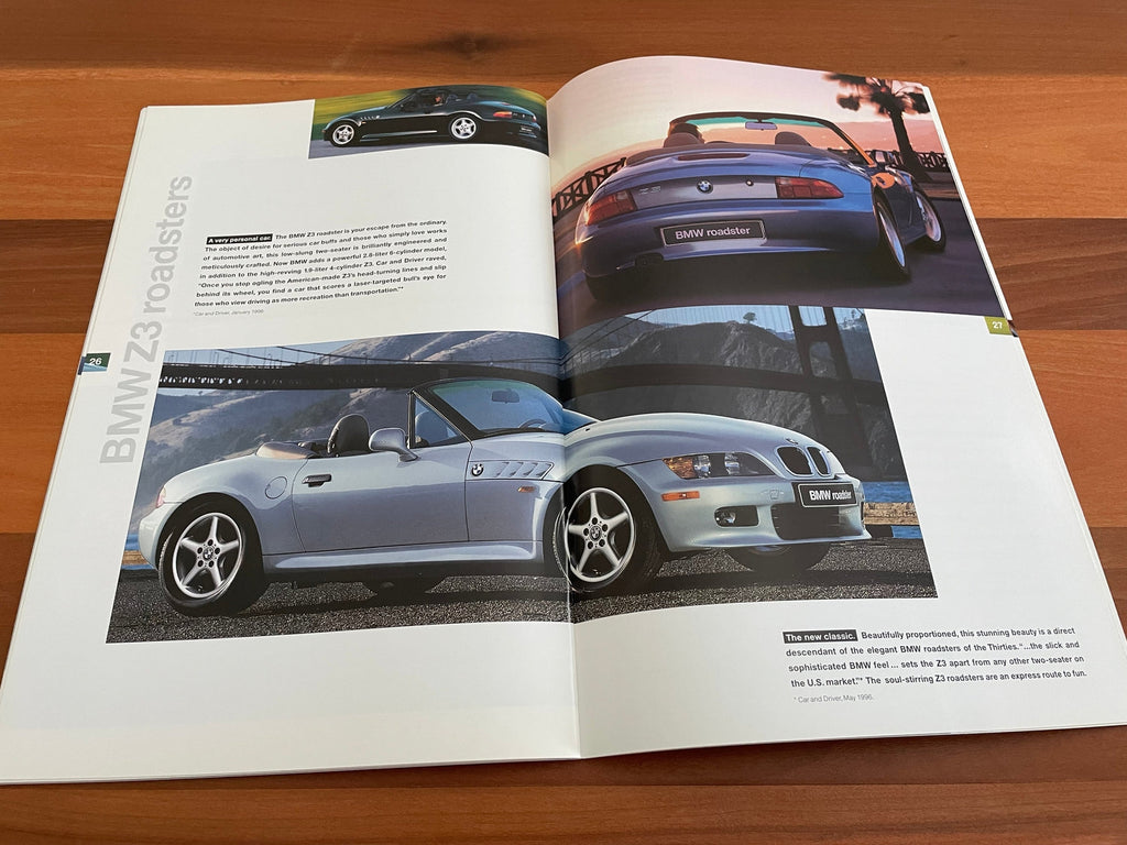 BMW-Model Range, 1997-Dealership-Sales-Brochure
