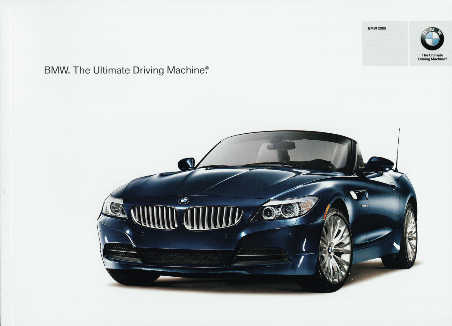 BMW-Model Range, 2009-Dealership-Sales-Brochure