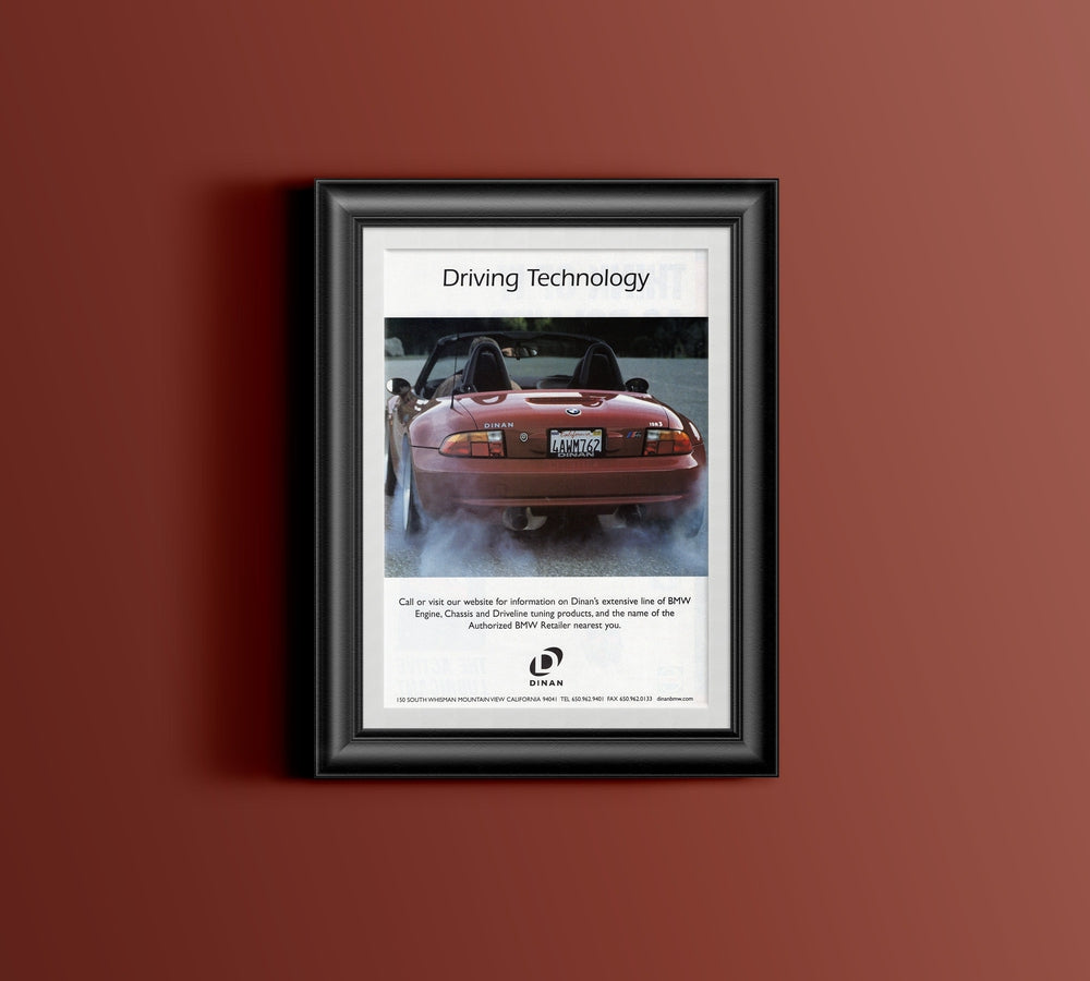 BMW-Z3 M Dinan-Magazine-Ad
