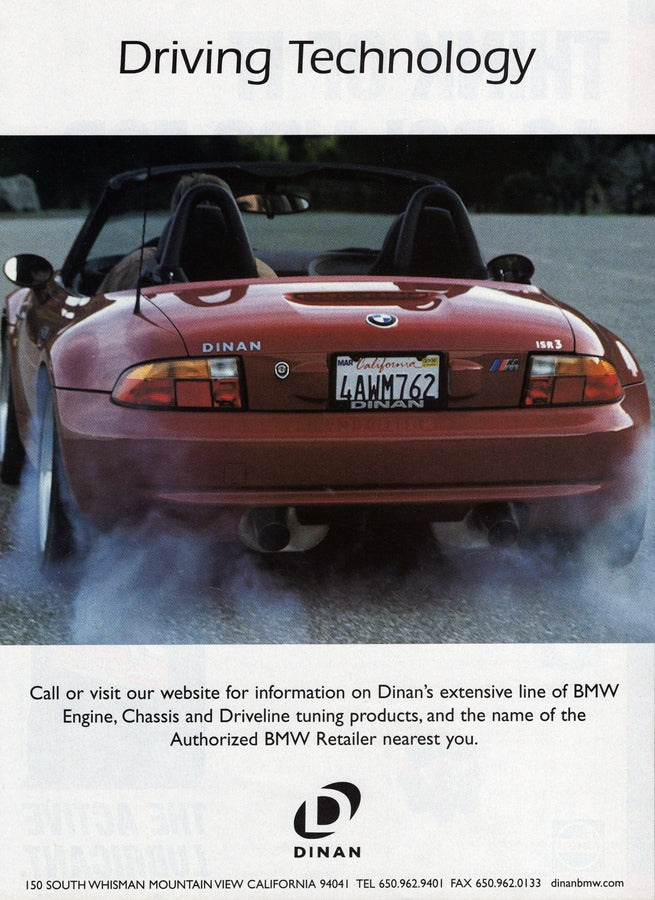 BMW-Z3 M Dinan-Magazine-Ad