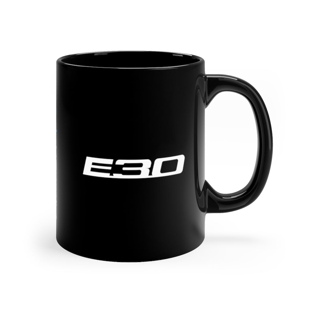 E30 Chassis Code Black Mug