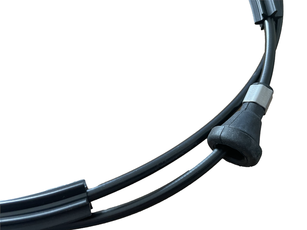 BMW E36 Coupe Hood Latch Cable, Genuine BMW 51231977689-BIMMERtips.com