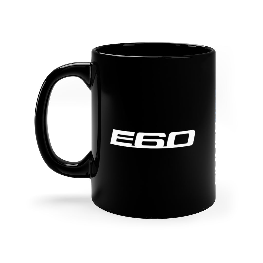 E60 Chassis Code Black Mug