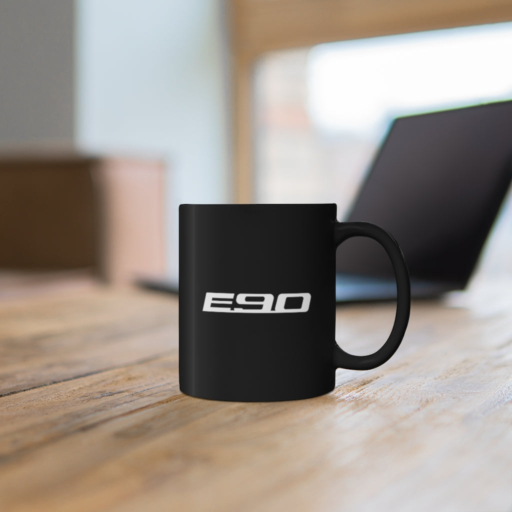 E90 Chassis Code Black Mug