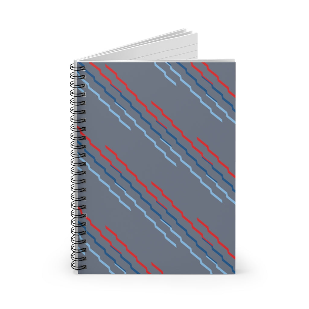 Motorsport Evolution Gray Notebook