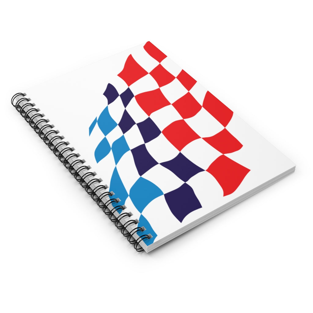 Motorsport Flag Notebook