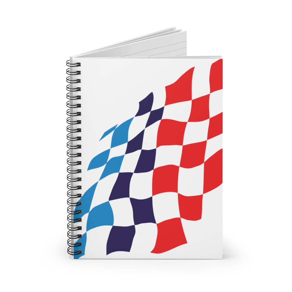 Motorsport Flag Notebook