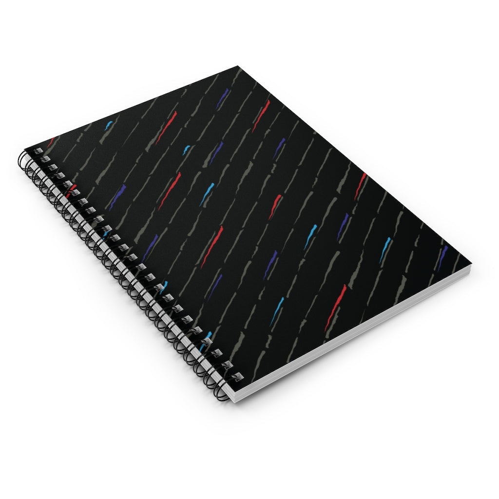 Motorsport Rain Notebook